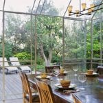 חלונות בלגיים בחדר שמש